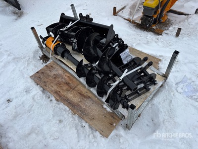 Quantity of (8) 2026 GIYI VCA-8 Mini Excavator Attachments - Fits Cat 301 (Unused)