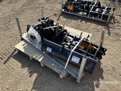 Quantity of (8) 2026 GIYI VCA-8 Mini Excavator Attachments - Fits Cat 301 (Unused)