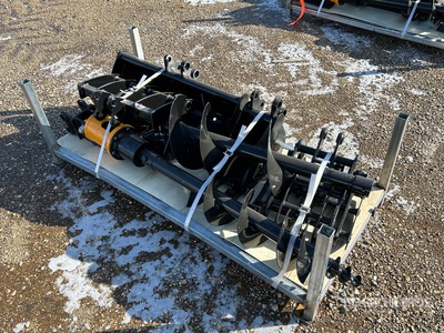 Quantity of (8) 2026 GIYI VCA-8 Mini Excavator Attachments (Unused)