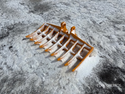 2026 GIYI 38 in Pro Fit Rastrillo para excavadora - Fits Cat 303 (Unused)