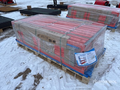 2026 SKLP SK-HJ6 40 ft Metal Estanteria para pallets (Unused)