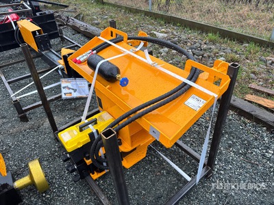 2026 GIYI GY-AD680 Skid Steer Post Driver (Unused)