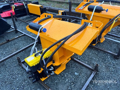 2026 GIYI GY-AD680 Skid Steer Post Driver (Unused)