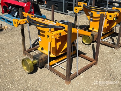 2026 GIYI GY-AD680 Skid Steer Post Driver (Unused)