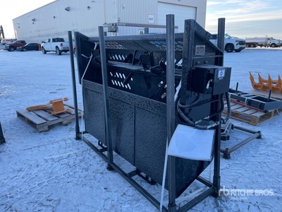 2025 GIYI GY-RR78 68 in Skid Steer Rock Rake (Unused)