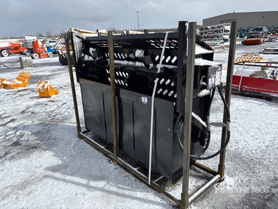 2026 GIYI GY-RR78 78 in Skid Steer Rock Rake (Unused)