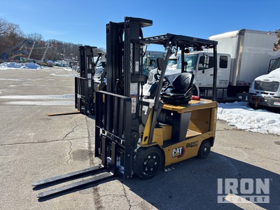 2021 Cat EC25EN2 2400 lb Electric Forklift