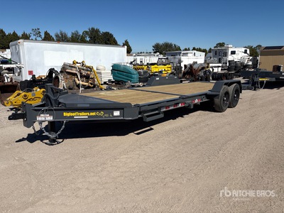 2026 Bigfoot 18ET22TLT 22 ft T/A Tilt Deck Trailer