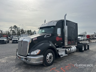 2017 Kenworth T680 6x4 Cabina con cuccetta per trattore stradale (Inoperable)