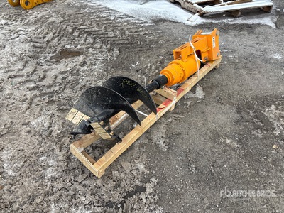 2026 GIYI 16 in Excavator Auger - Fits Cat 303 (Unused)