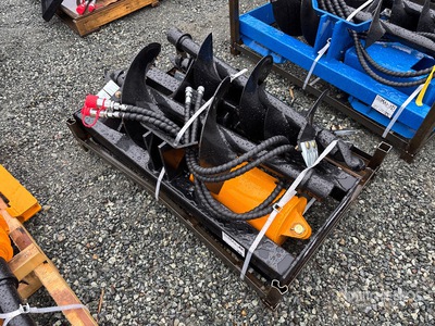 2026 GIYI GY-AG70 Alloy スキッドステアオーガー (Unused)