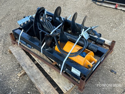 2026 GIYI GY-AG70 Alloy Skid Steer Auger (Unused)