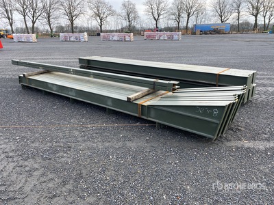 30m x 12m 6m Storage Building Structural Steel (Unused)