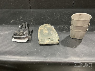 (29) Entrenching Hand Tools, (130) Entrenching Tool Carriers & Assorted Items