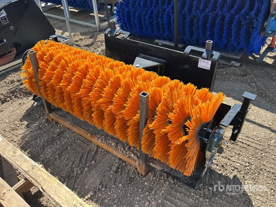 2026 GIYI GY-SE61 61 in Skid Steer Broom (Unused)