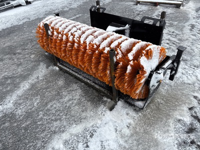 2026 GIYI GY-SE61 61 in Skid Steer Broom (Unused)