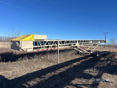 Hikon 36 in x 75 ft Portable Radial Stacking Conveyor