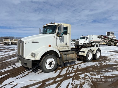 2003 Kenworth T800 6x4 T/A Day Cab Truck Tractor