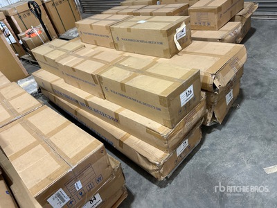 Quantity of (5) Walk-Through Metal Detector (Unused)
