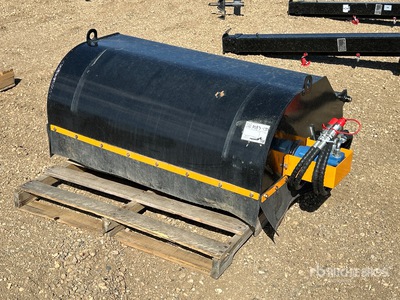 2026 GIYI GY-BS43 43 in Mini Skid Steer Sweeper (Unused)