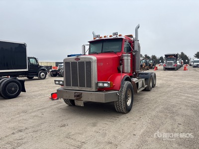 2002 Peterbilt 357 6x4 Ciągnik siodłowy T/A z kabiną dzienną