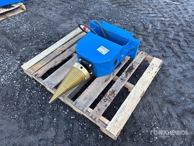 2026 GIYI GY-WS43 12 in Mini Skid Steer Log Splitter (Unused)