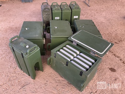 (9) Assorted Cambro Kitchen Accessories