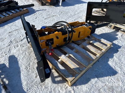 2026 GIYI GY-P680 18 in مطرقة هيدروليكية للسكيد ستير (Unused)