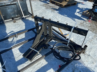 2025 GIYI GY-TP25 25 in Skid Steer Post Puller (Unused)