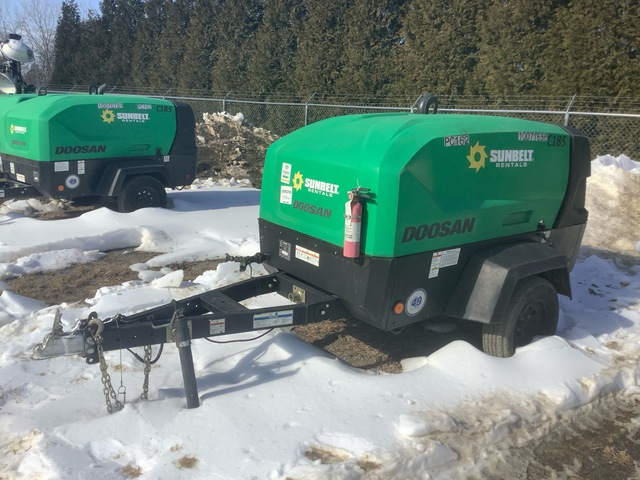 2018 Doosan C185WDO-T4F Mobile Air Compressor