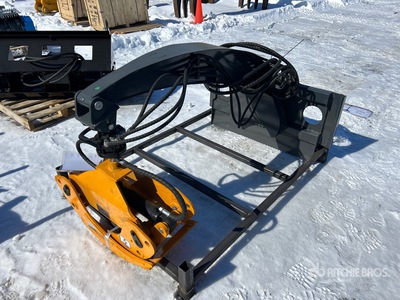 2026 GIYI GY-RG63 63 in Q/C Log Rotating ملقط للسكيد ستير (Unused)