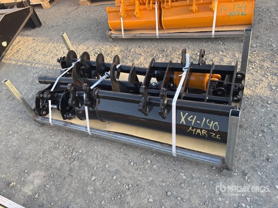 Quantity of (8) 2026 GIYI VCA-8 Mini Excavator Attachments - Fits Cat 301 (Unused)