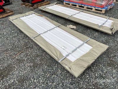 Quantity of (50) 2026 SKLP SK-XH50 Sheets Galvalume Steel Siding Roofing (Unused)