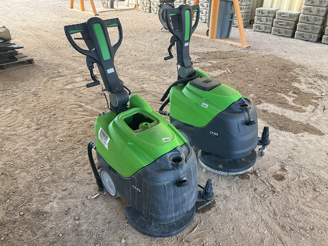 (2) IPC CT45 Floor Scrubbers
