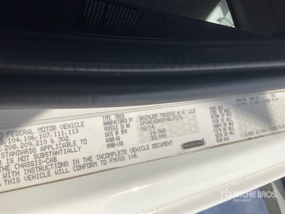 Altec AA55-MH 60 ft on 2015 Freightliner M2 112 شاحنة دلو