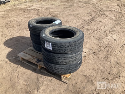 (6) Uniroyal Laredo LT225/75R16 Tires