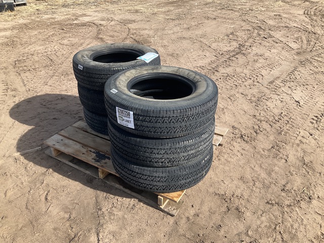 (6) Uniroyal Laredo LT225/75R16 Tires