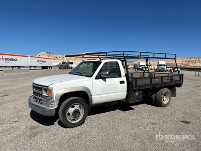 1995 Chevrolet 3500 4x2 Flatbed Truck
