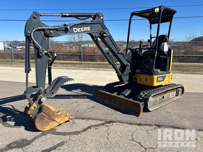 2021 John Deere 26G Minibagger