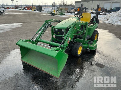 2021 John Deere 1023E 4WD Utility Tractor