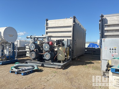 2018 Skid-Mounted Electric 12 Pallet Vacuum Cooling Tube System