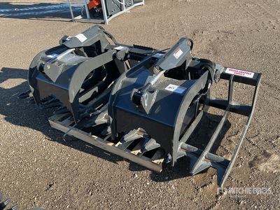 Stout 84 lb Skeleton grapple Skid Steer Grapple Bucket (Unused)