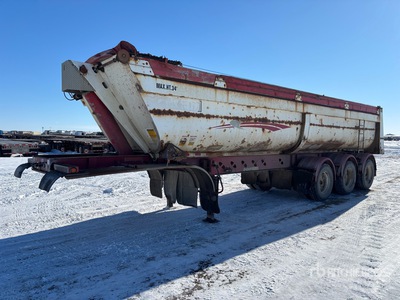 2006 Doepker 32 ft Tri/A مقطورة للتفريغ الخلفي