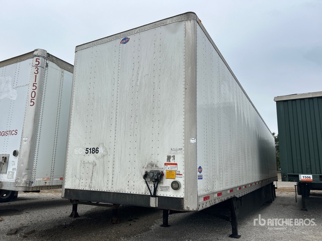 2018 Utility VS2DX 53 ft x 102 in T/A Van Trailer