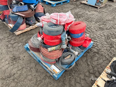 Quantity of 2 in and 3 in Layflat خرطوم المياه