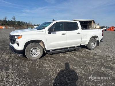 2022 Chevrolet Silverado 1500 4x4 Crew Cab Ophalen