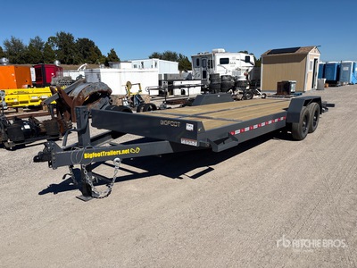 2026 Bigfoot 21 ft T/A Equipment Trailer