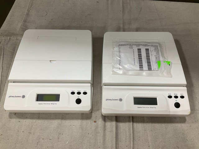 (4) Pitney Bowes XJ-3K807 Scales