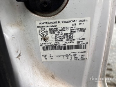 2012 Ford F-450 XL Service Truck