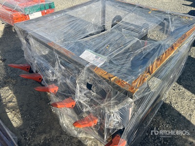 2026 KJ AMK36 65 in Excavator Rake - Fits Cat 336 / 30 - 38 ton (Unused)